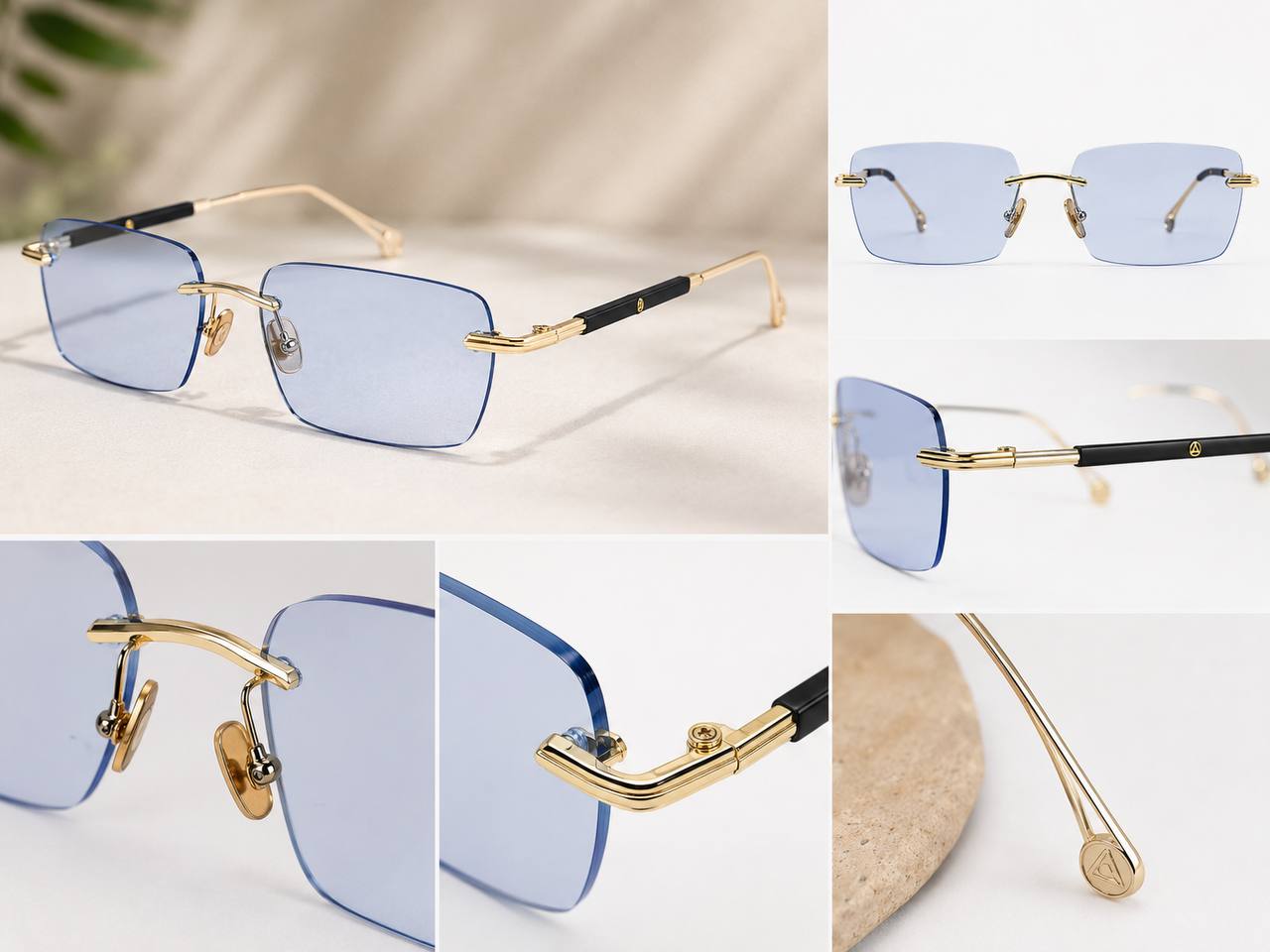 lunettes photochromiques verre bleutés