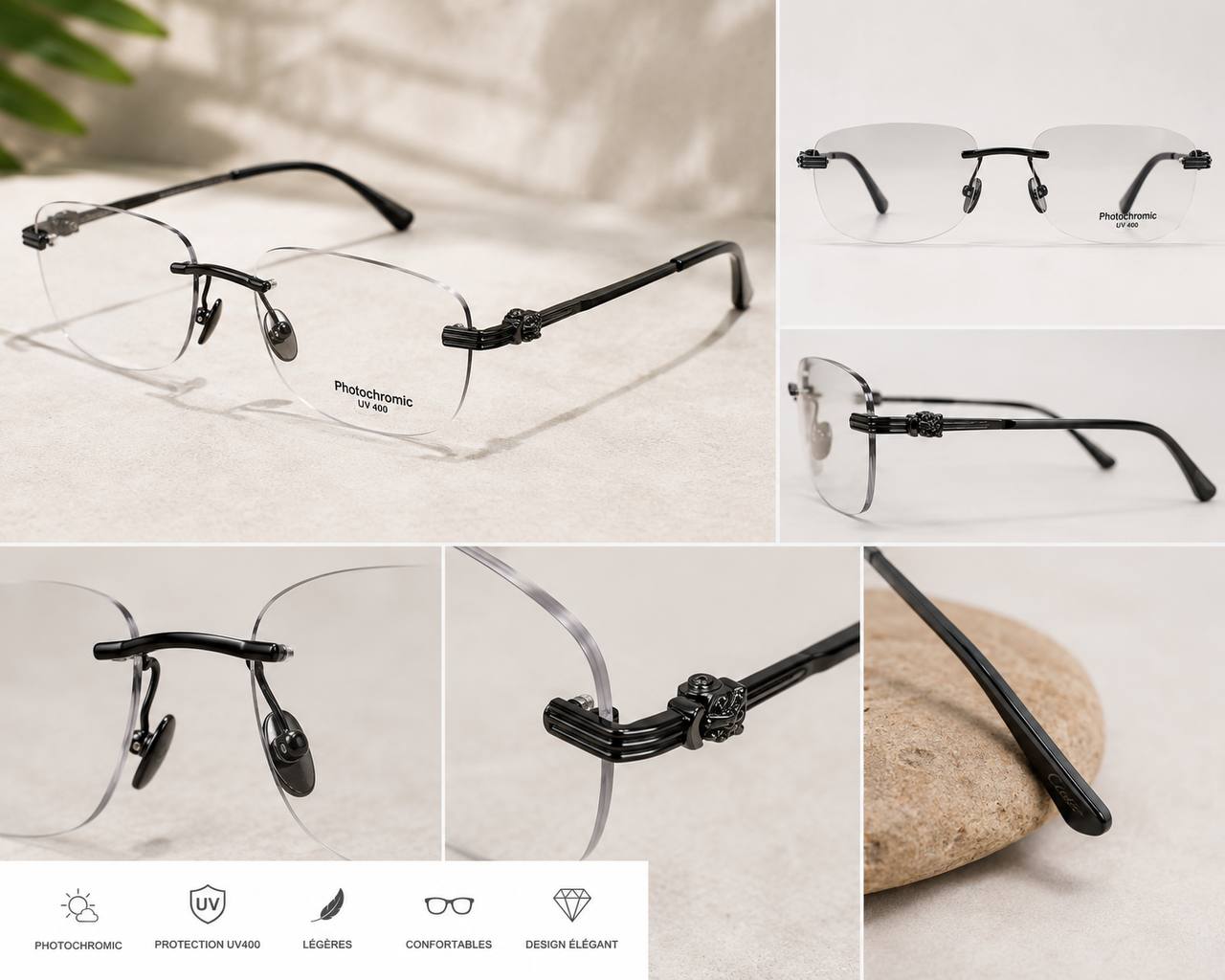 Lunettes photochromiques au cartier