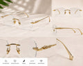 Lunettes transparentes jaguar
