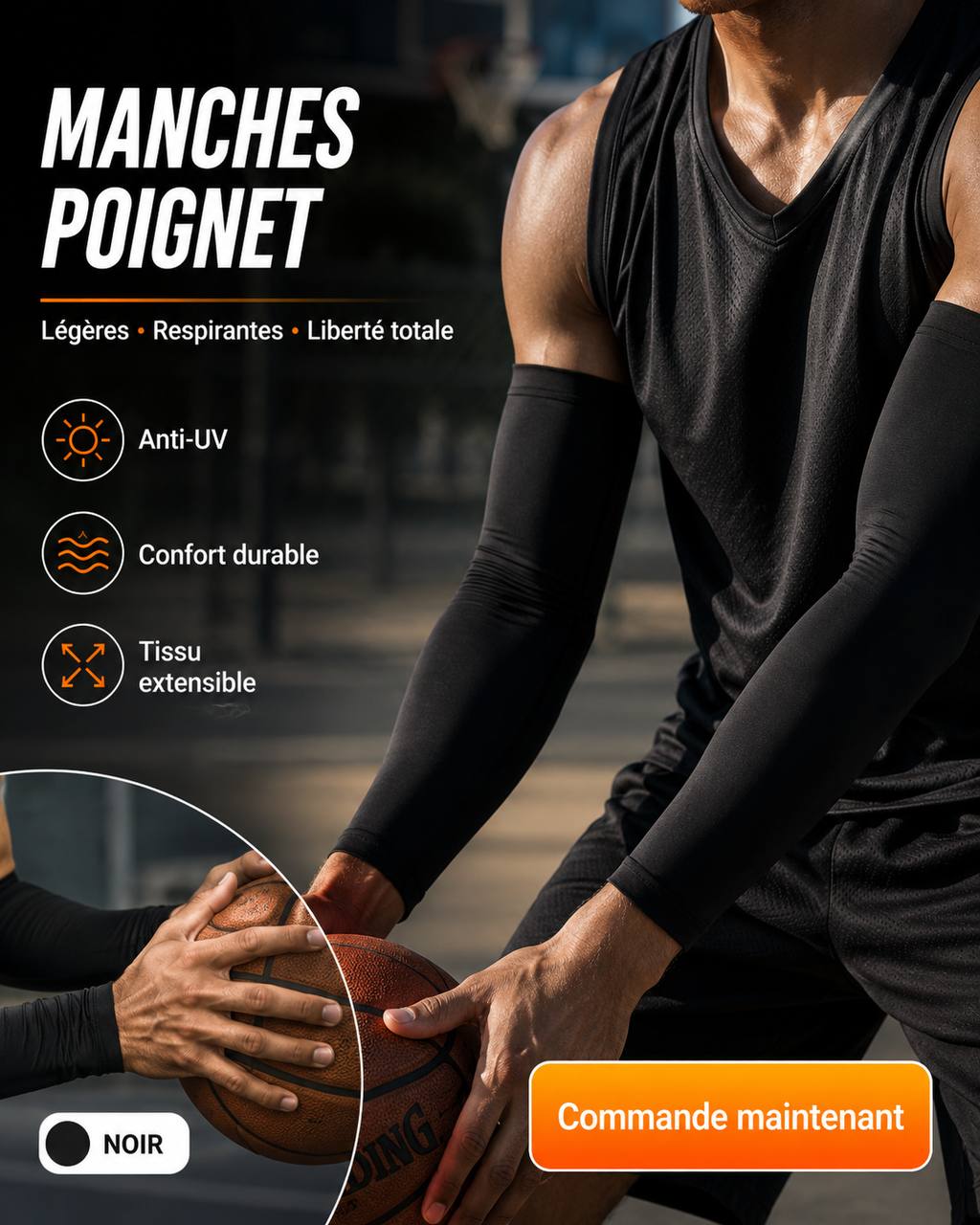Manches de protection UV