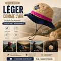 CHAPEAU OUTDOOR 3 EN 1 – LÉGER, PLIABLE & PROTECTION UV